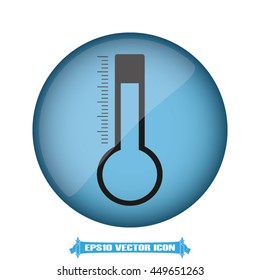 Thermometer icon vector illustration EPS 10.