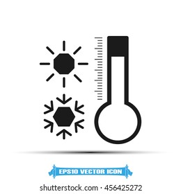 Thermometer icon vector illustration EPS 10.