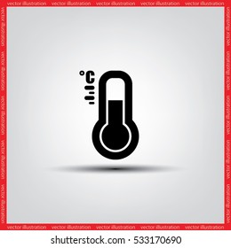 thermometer icon vector illustration eps10.