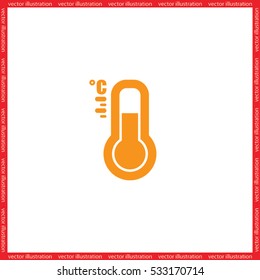thermometer icon vector illustration eps10.
