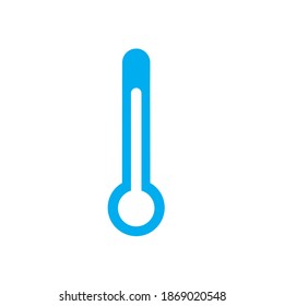 Thermometer icon, vector illustration. Flat design style. vector thermometer icon illustration isolated on white background, thermometer icon Eps10. 