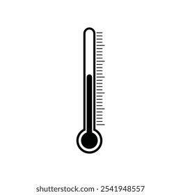 Thermometer icon vector illustration logo design