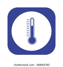 Thermometer icon, vector illustration. Modern design. Flat design style