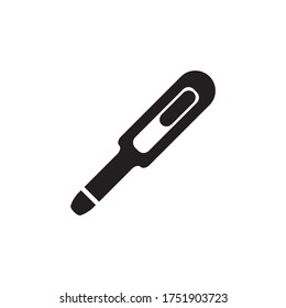 Thermometer Icon Vector Illustration Template