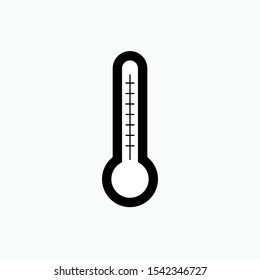 Thermometer Icon - Vector Sign and Symbol for Design, Presentation, Website or Apps Elements.