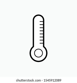 
Thermometer Icon - Vector Sign and Symbol for Design, Presentation, Website or Apps Elements.
