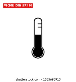 thermometer icon vector simple design
