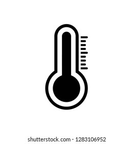 thermometer icon vector symbol