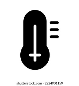 Ilustración de diseño de símbolos de vector de iconos termómetros