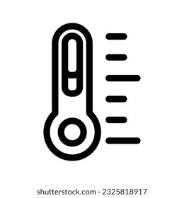 Thermometer Icon Vector Symbol Design Illustration