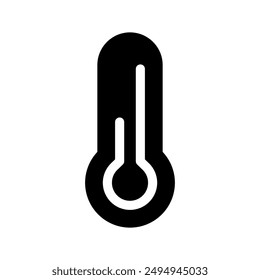Thermometer Icon Vector Symbol Design Illustration