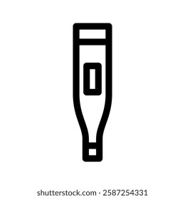 Thermometer Icon Vector Symbol Design Illustration