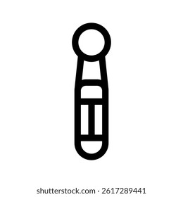Thermometer Icon Vector Symbol Design Illustration