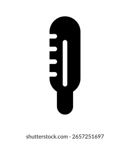 Icono de termómetro Ilustración de diseño de símbolo de Vector