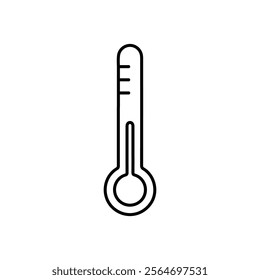 thermometer icon vector symbol isolated