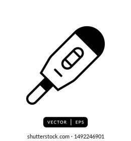 Thermometer Icon Vector - Symbol / Sign Design