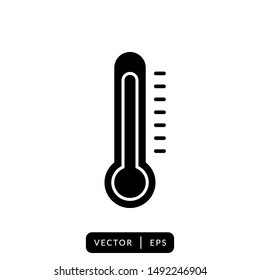 Thermometer Icon Vector - Symbol / Sign Design