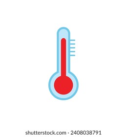 Thermometer icon vector temperature icon