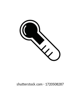 thermometer icon vector trendy design