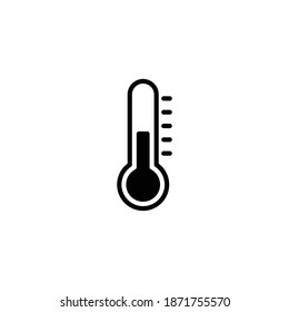 Vector de icono del termómetro para web 