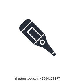 Thermometersymbol. vector.Editable stroke.linear style Zeichen zur Verwendung Web-Design, logo.Symbol-Illustration.