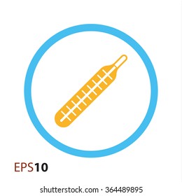 Thermometer icon for web and mobile