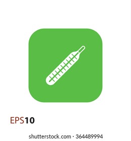 Thermometer icon for web and mobile