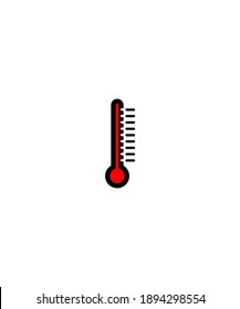 icono termómetro,mejor icono plano vector.