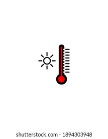 thermometer icon,vector best flat icon.