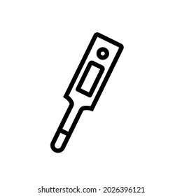 Vektorthermometer-Symbol. EPS. 10.