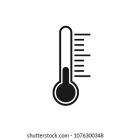 thermometer indicators vector icon illustration flat design