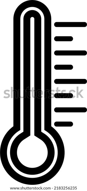 Thermometer Instrument Measuring Temperature Stock Vector Royalty Free 2183256235 Shutterstock 