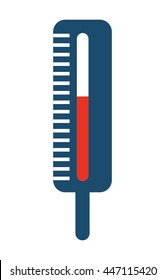 thermometer isolated icon design, vector illustration  graphic 