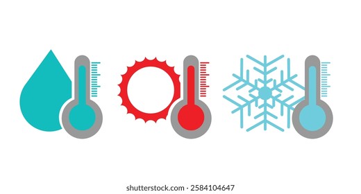 thermometer isolated on white background