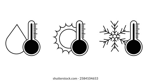 thermometer isolated on white background