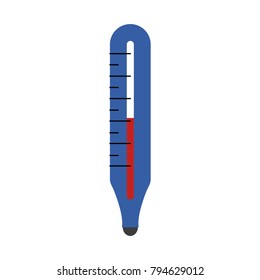 Thermometer isolated symbol