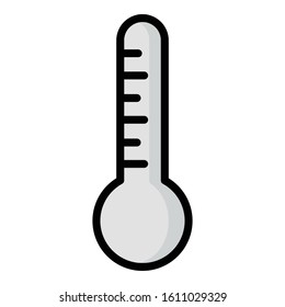 
Thermometer Isolated Vector icon which can be easily modified or edit
