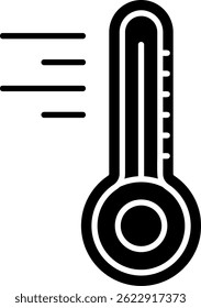 Thermometer Line vector Icon Design