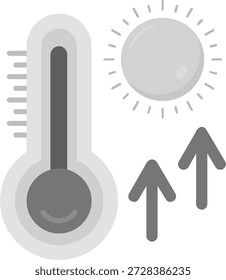 Thermometer Line vector Icon Design