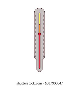 thermometer measure temperature icon