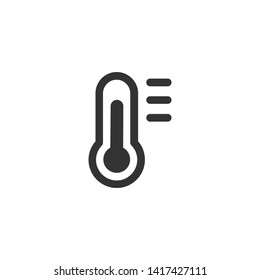 thermometer Medical Icon and Logo template