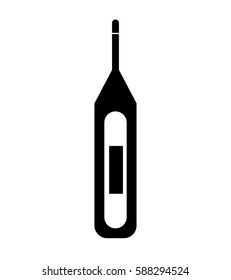 thermometer medical isolated icon