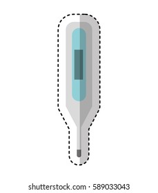 thermometer medical isolated icon