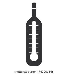 thermometer medical isolated icon