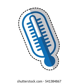 thermometer medical isolated icon vector illustration design
