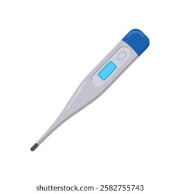 Thermometer, Medicine Flat Vector Illustration - Isolated