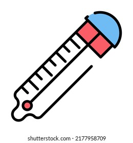thermometer Modern concepts design, vector illustration