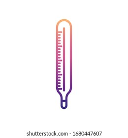 thermometer nolan icon. Simple thin line, outline vector of Measuring Instruments icons for ui and ux, website or mobile application
