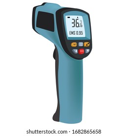 Thermometer non-contact digital infrared with laser sight