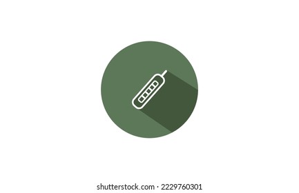 Thermometer-Zeichen, Vektorsymbol-Design-Vorlage